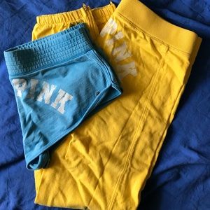 Victoria’s Secret PINK Skinny Sweatpants + shorts